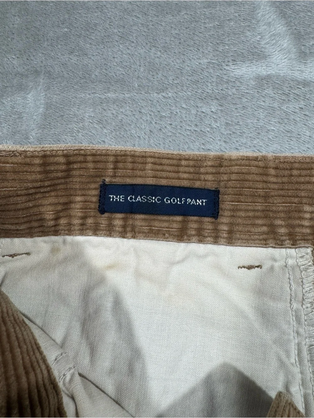 Polo Ralph Lauren The Classic Golf Pant Pleated Corduroy Pant Men's Size 40x28